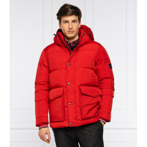Tommy Hilfiger pánská červená bunda - XL (XMP)